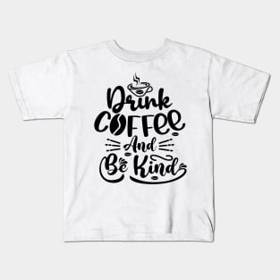 Coffee Give Me Power Kids T-Shirt